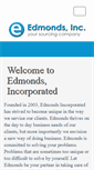 Mobile Screenshot of edmondssourcing.com